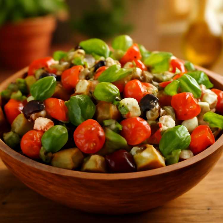 Простые рецепты салатов с баклажанами — вкусные и быстрые идеи для вашего стола