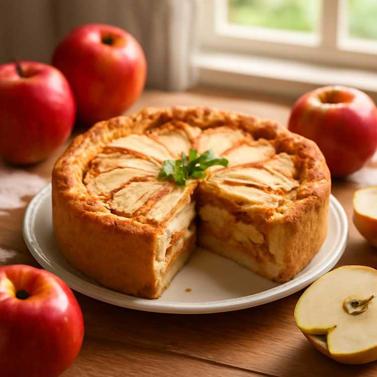 Простой рецепт шарлотки с яблоками — вкусный пирог для всей семьи Простой рецепт шарлотки с яблоками — вкусный пирог для всей семьи