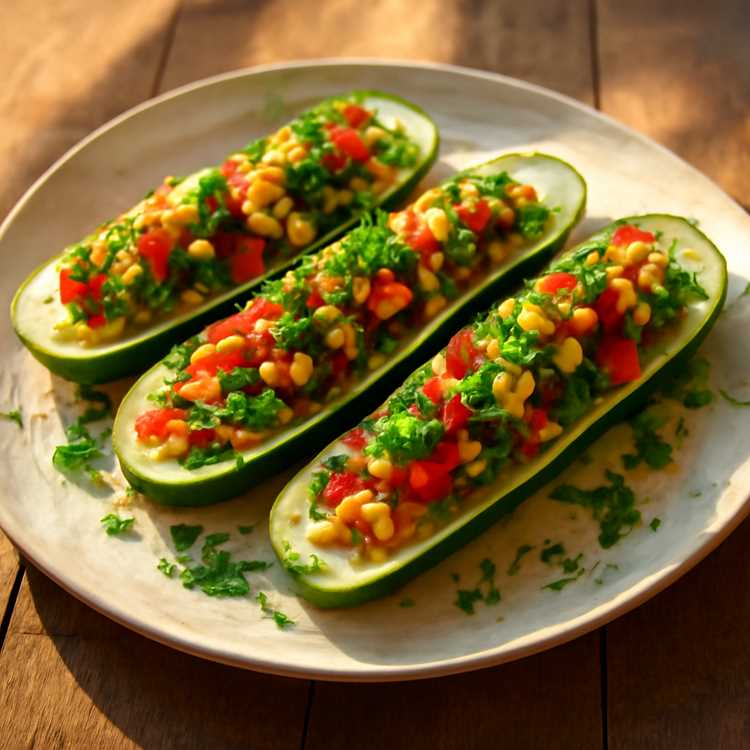 Вкусные фаршированные кабачки — Простые рецепты и советы по приготовлению Вкусные фаршированные кабачки — Простые рецепты и советы по приготовлению
