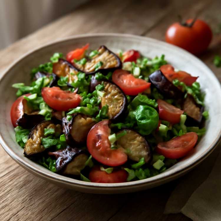 Вкусный салат с баклажанами — простой рецепт на ваш стол Вкусный салат с баклажанами — простой рецепт на ваш стол