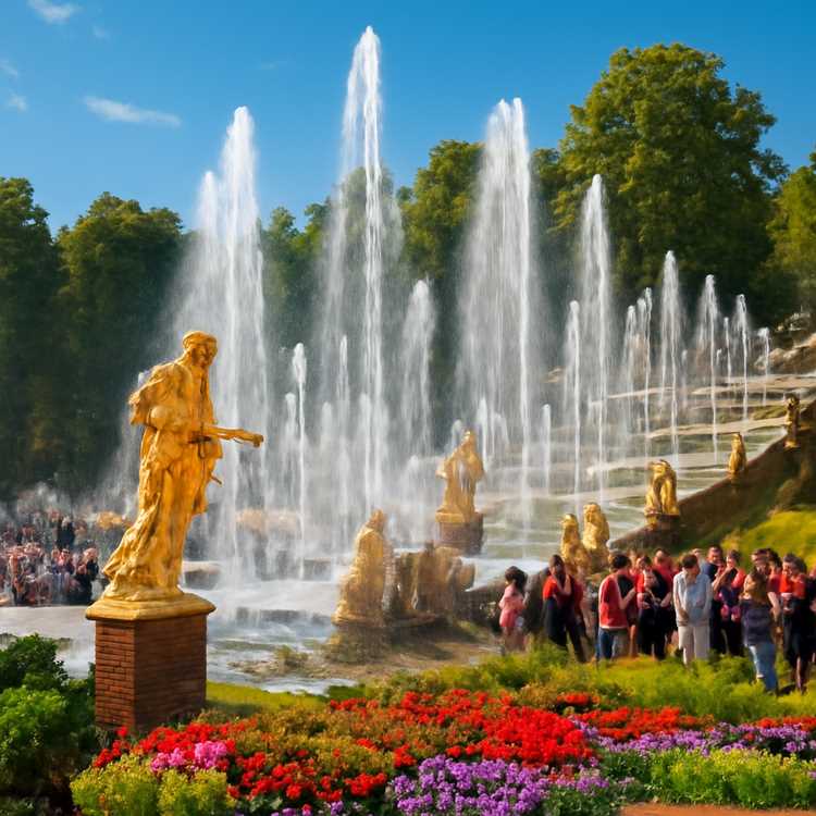 Фестиваль фонтанов в Петергофе 2023 — Величие и Красота Водных Шедевров