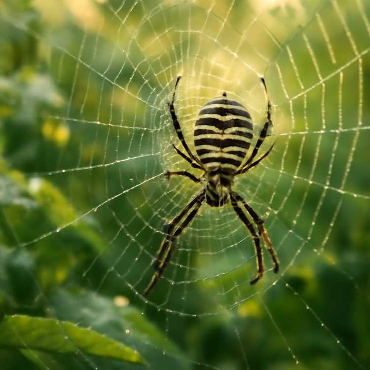 Паук черно-желтый в полоску — Интересные факты, образ жизни и методы борьбы