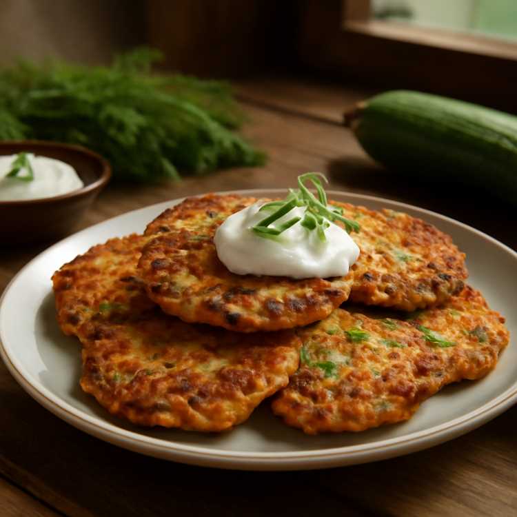 Вкусные оладьи из кабачков — Простой рецепт, который порадует вас и ваших близких