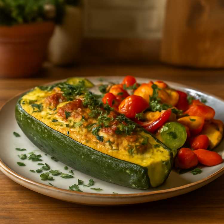 Вкусный кабачок фаршированный в духовке — Рецепт и полезные советы Вкусный кабачок фаршированный в духовке — Рецепт и полезные советы